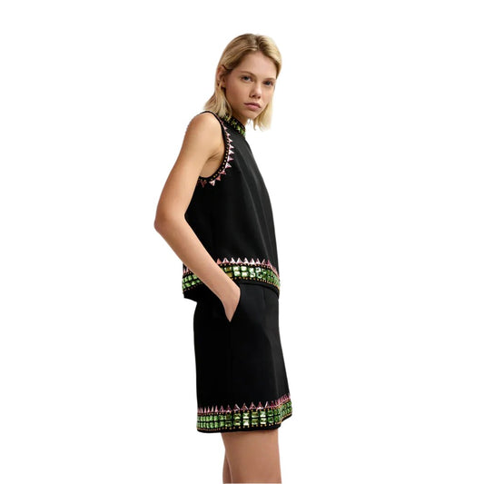 Essentiel Antwerp  | Embellished Glaciers Skirt - Collector Store