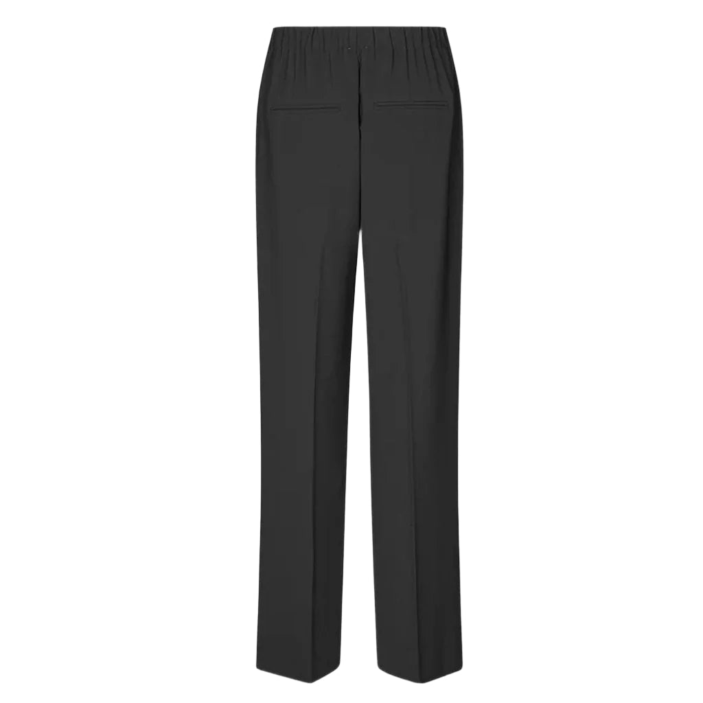Second Female Fique Classic Trousers - Black - Collector Store