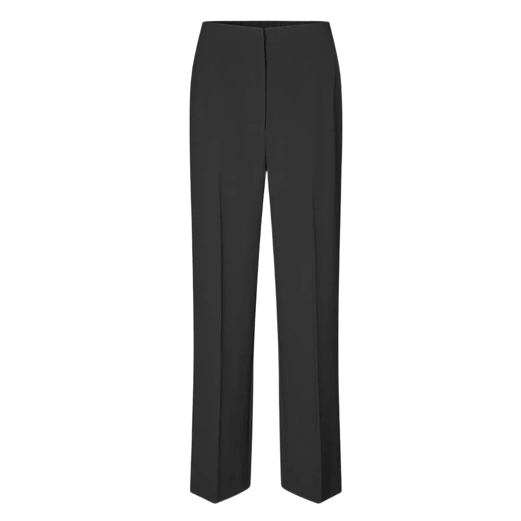 Second Female Fique Classic Trousers - Black - Collector Store