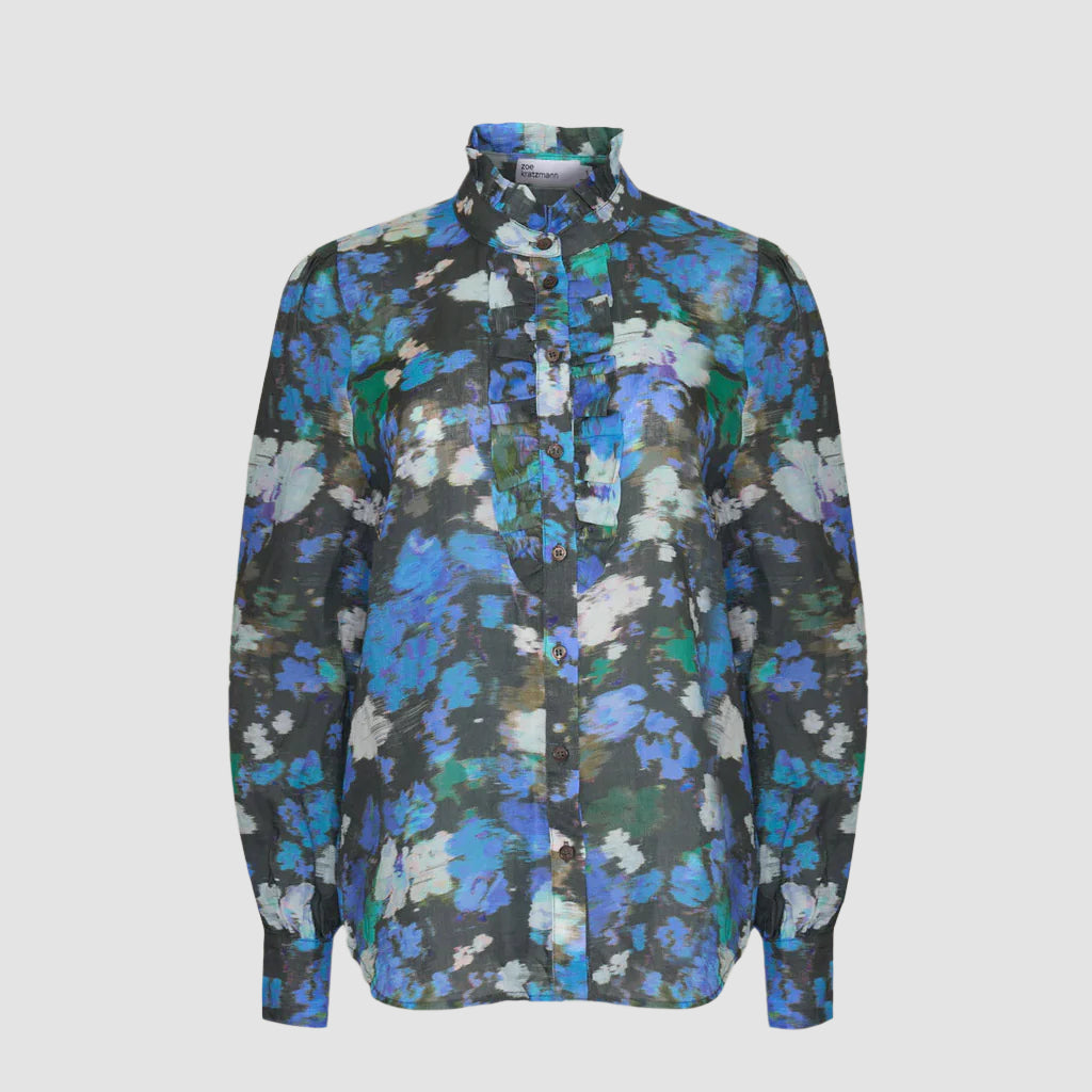 Zoe kratzmann - Dialect Top - Forrest Blur - Collector Store