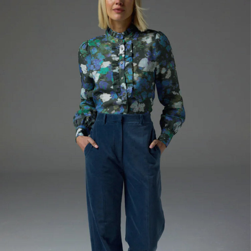 Zoe kratzmann - Dialect Top - Forrest Blur - Collector Store