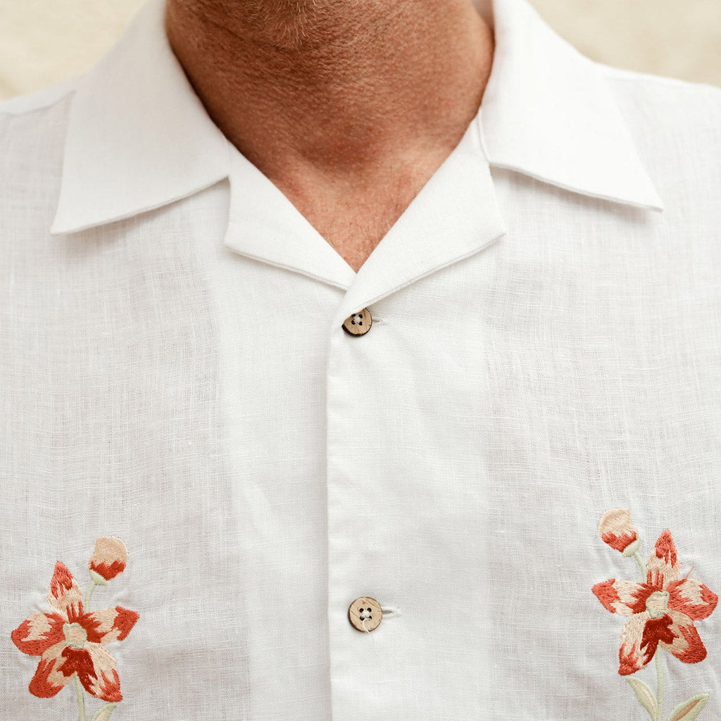 Mr Simple Cuban Short Sleeve Shirt - Garden State