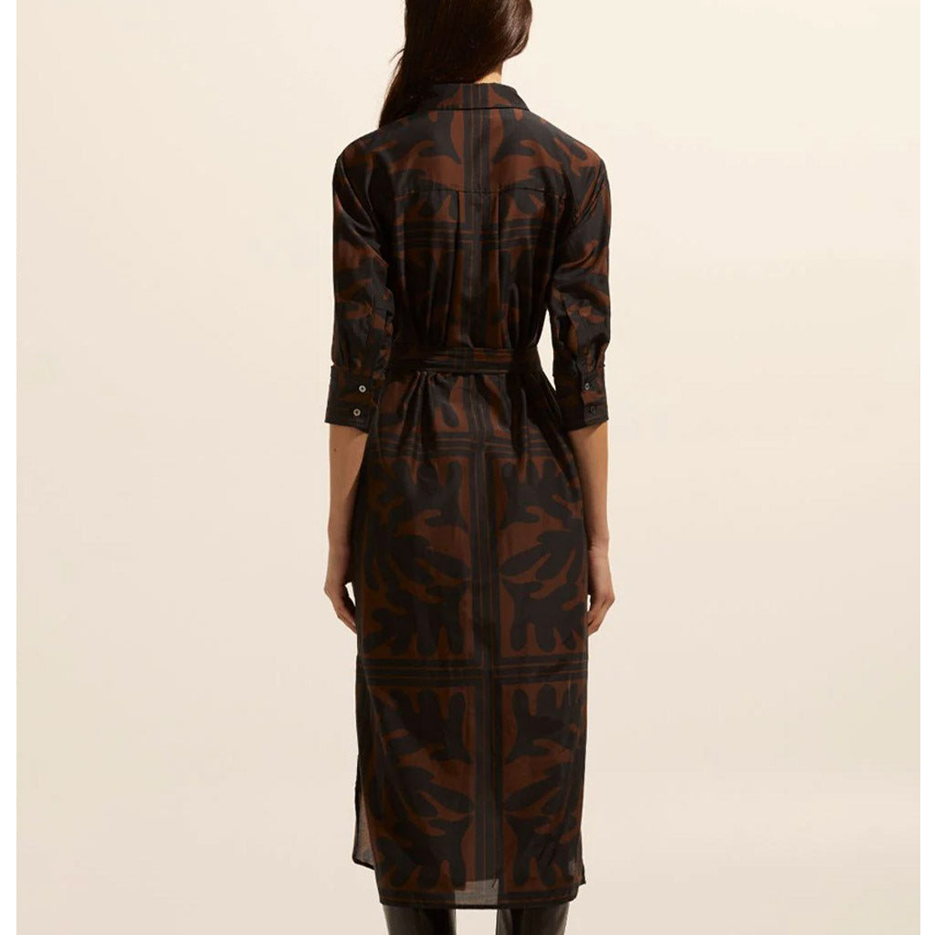 Zoe Kratzmann Pinpoint Dress - Choc Fond - Collector Store
