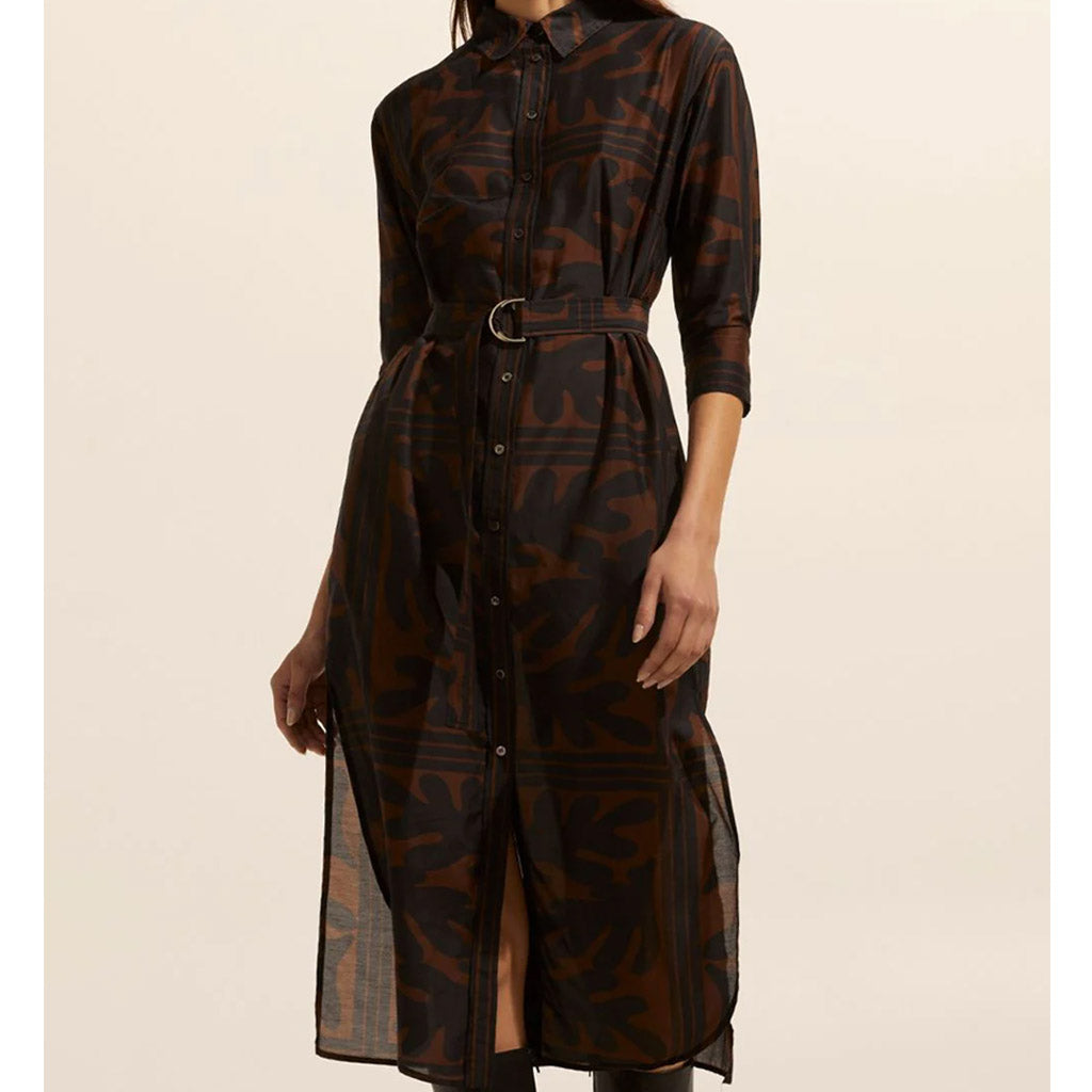 Zoe Kratzmann Pinpoint Dress - Choc Fond - Collector Store
