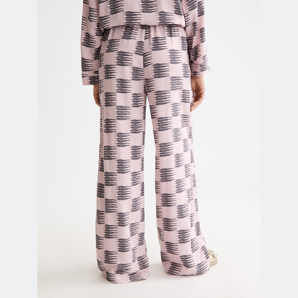 Eleni wide fit pants - Feather block - Collector Store Sydney