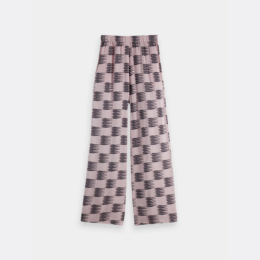 Eleni wide fit pants - Feather block - Collector Store Sydney