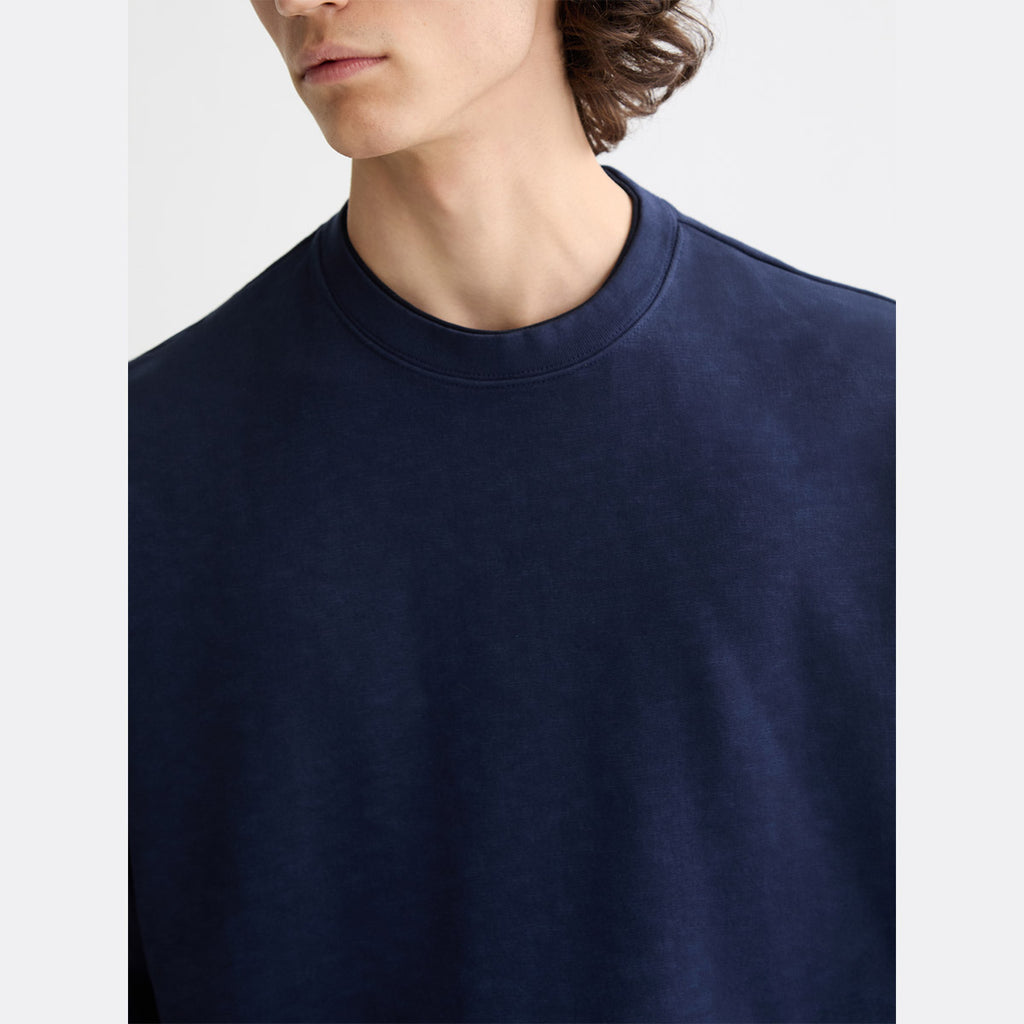 Garment-dyed sweatshirt - Peacoat - Collector Store Sydney