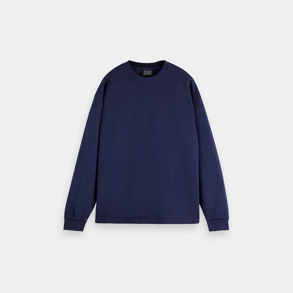 Garment-dyed sweatshirt - Peacoat - Collector Store Sydney