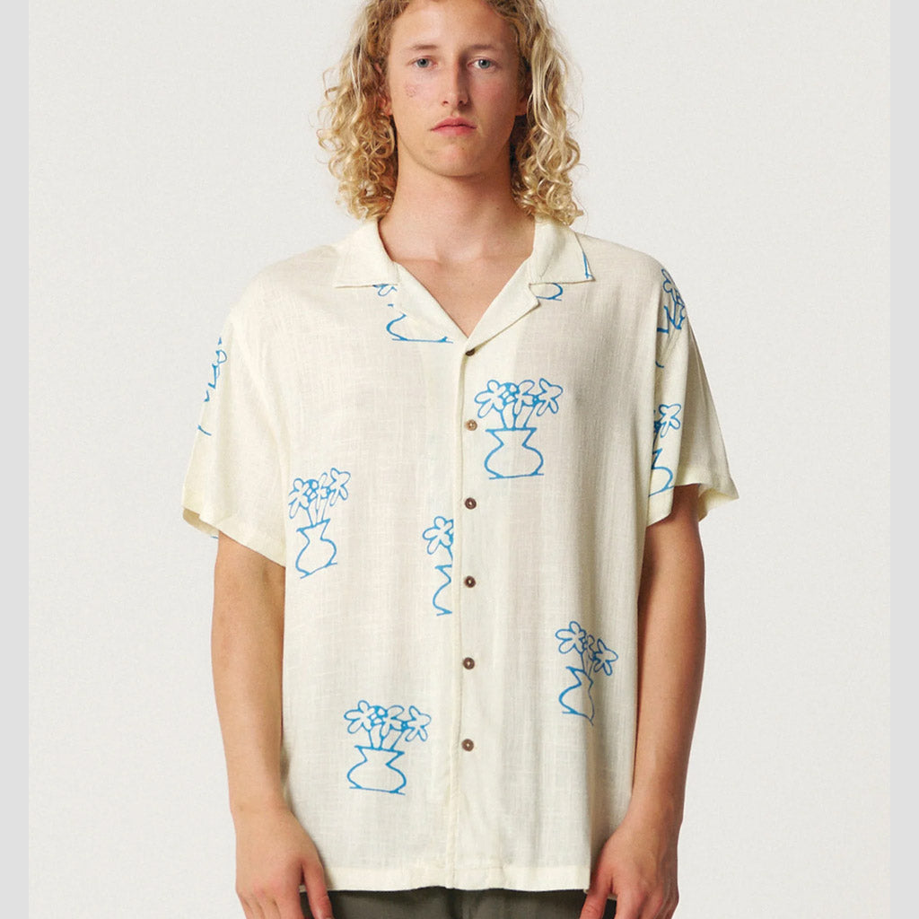 TCSS - MELLOW RESORT FLEECE - ECRU - Collector Store Sydney