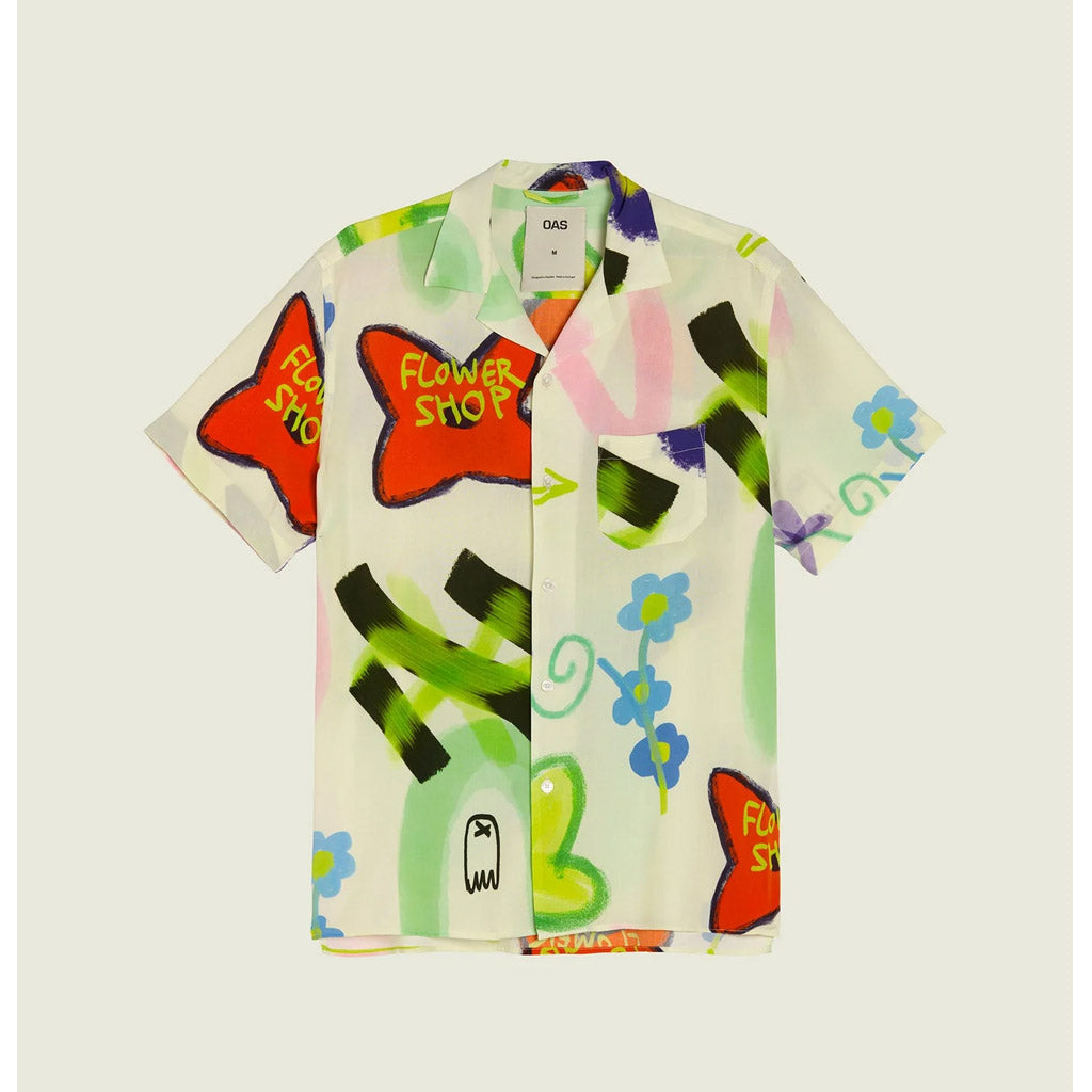 OAS Flower Shop Viscose Shirt - Collector Store Sydney