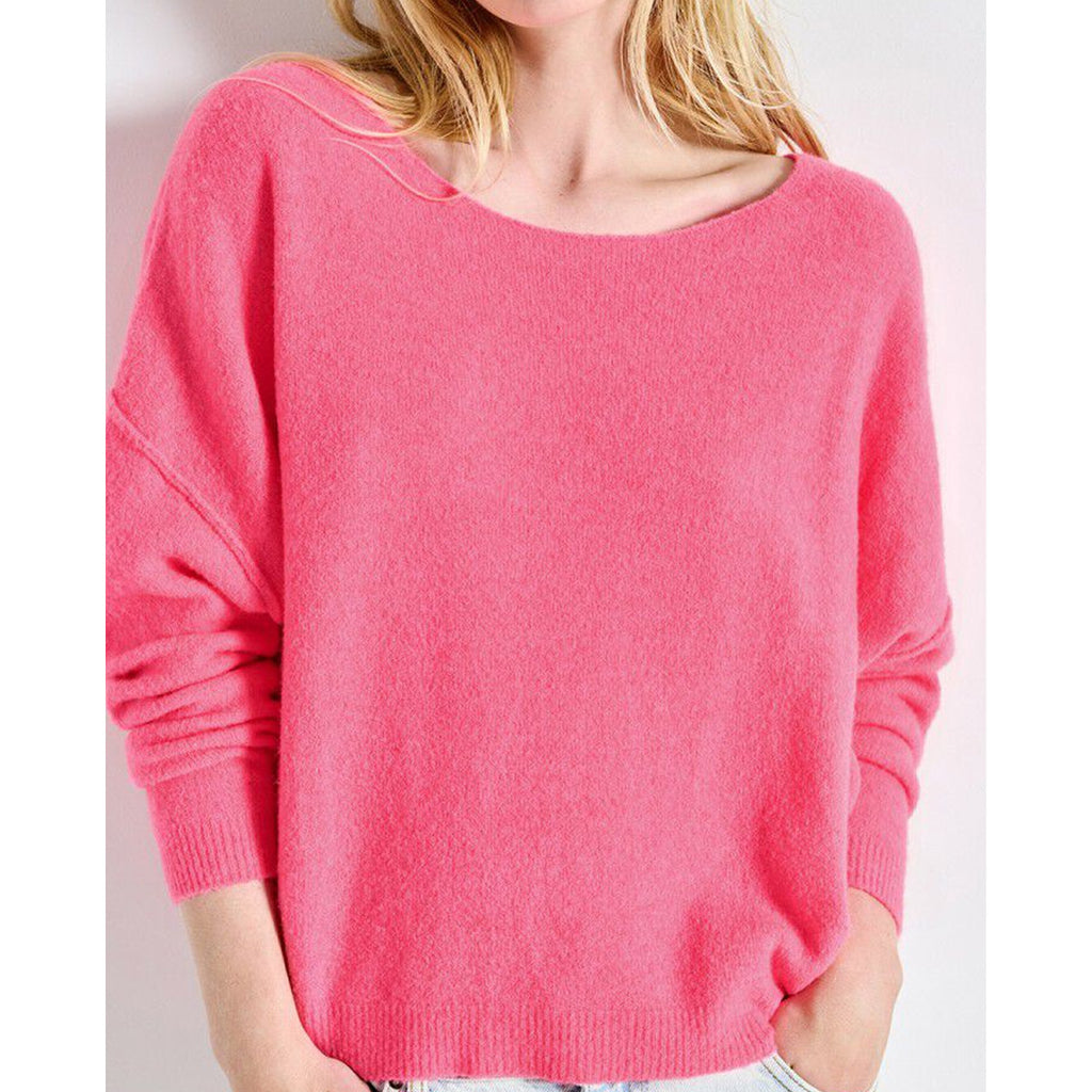 American Vintage Jumper - Damsville Fluro Pink - Collector Store Sydney