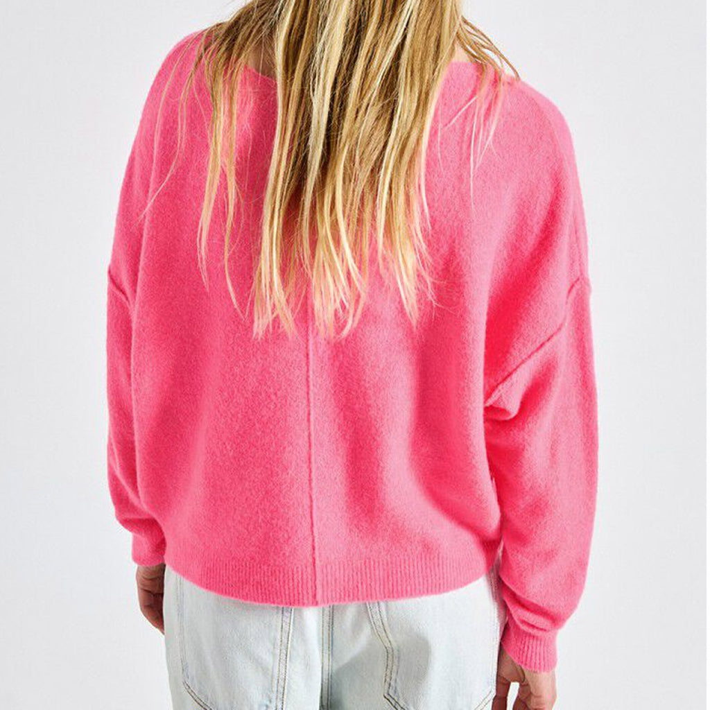 American Vintage Jumper - Damsville Fluro Pink - Collector Store Sydney