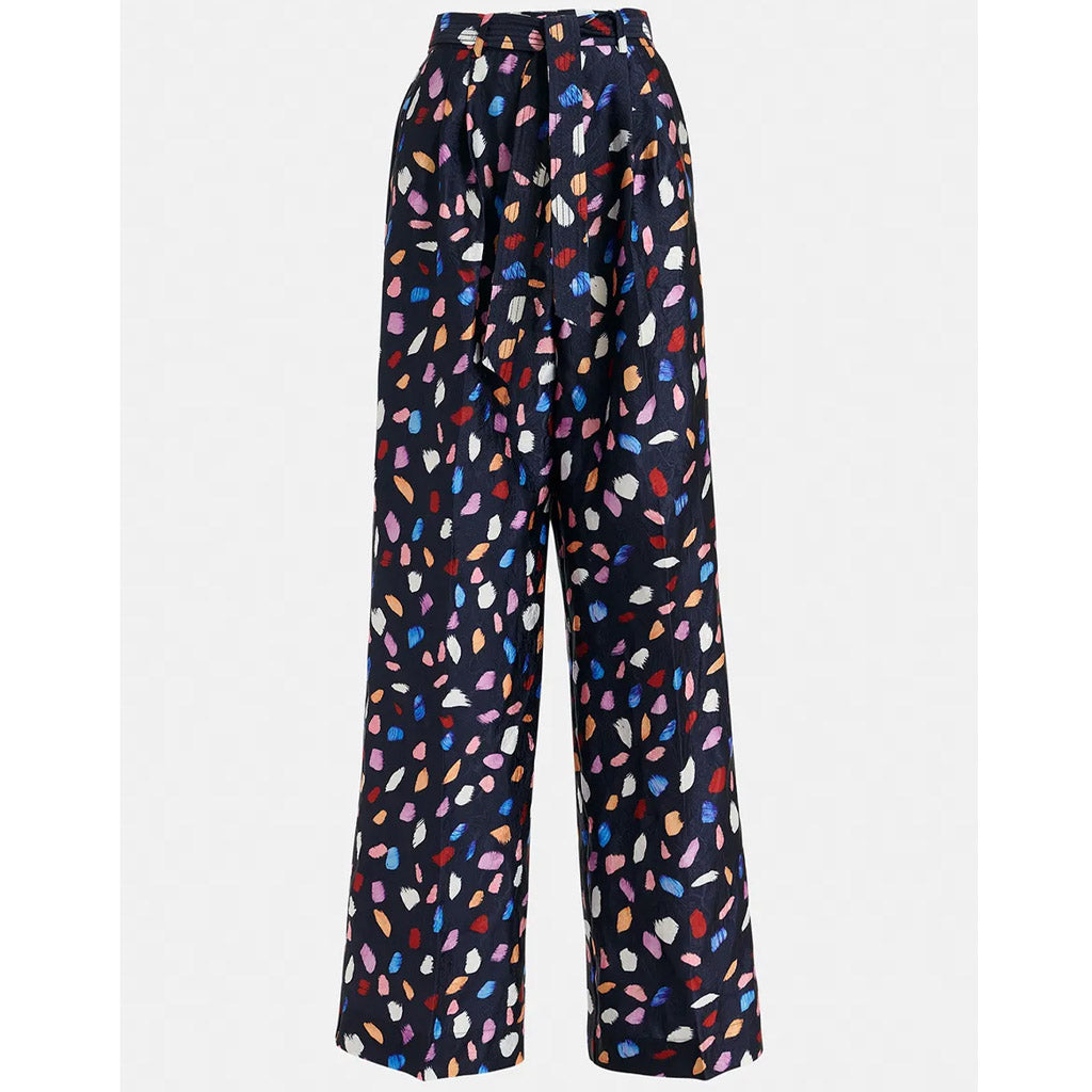 Essentiel Antwerp : Frankrijk Pants - Navy Drunk Spot - Collector Store