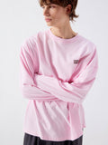 American Vintage - Mens Long Sleeve T-shirt - Gixy - Cotton Candy