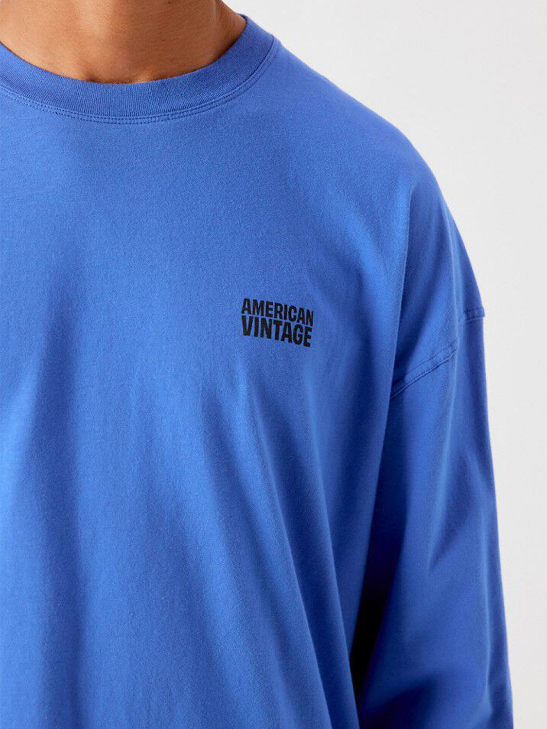 American Vintage - Mens Long Sleeve T-shirt - Gixy - Olympus