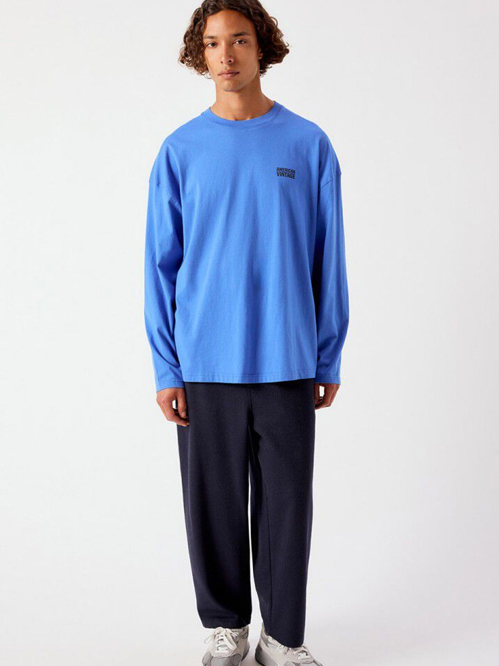 American Vintage - Mens Long Sleeve T-shirt - Gixy - Olympus