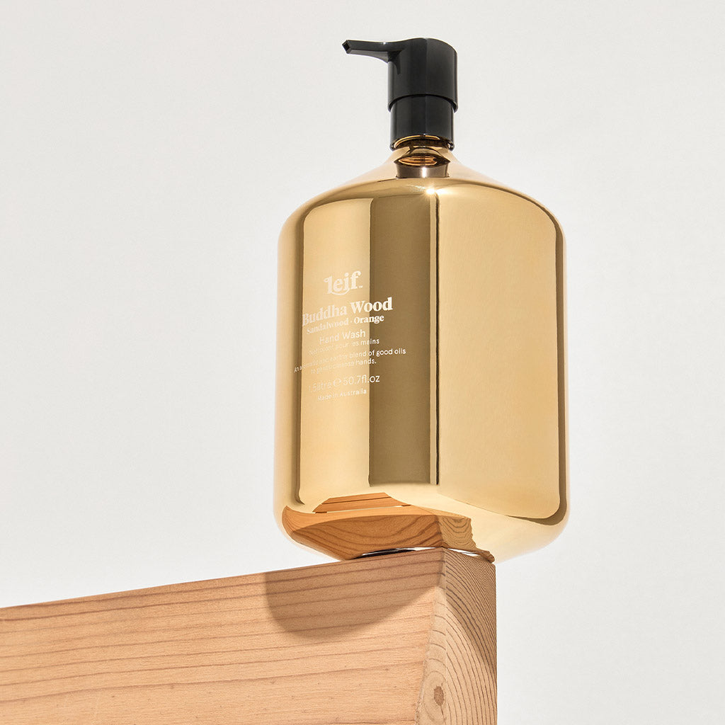 LEIF Limited Edition Gold Label Buddha Wood Hand Wash 1.5L - Collector Store Sydney