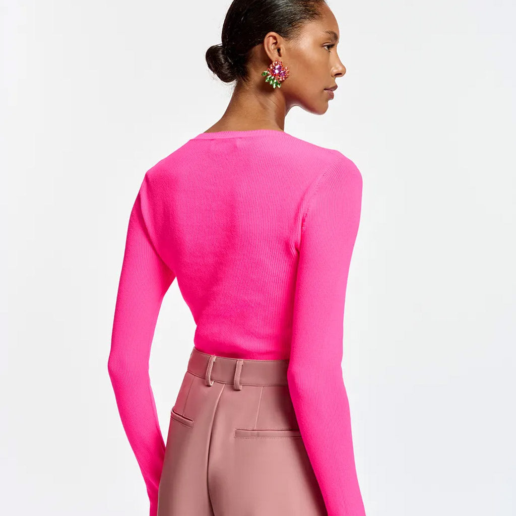 Essentiel Antwerp | Fambino Pullover - Neon Pink - Collector Store