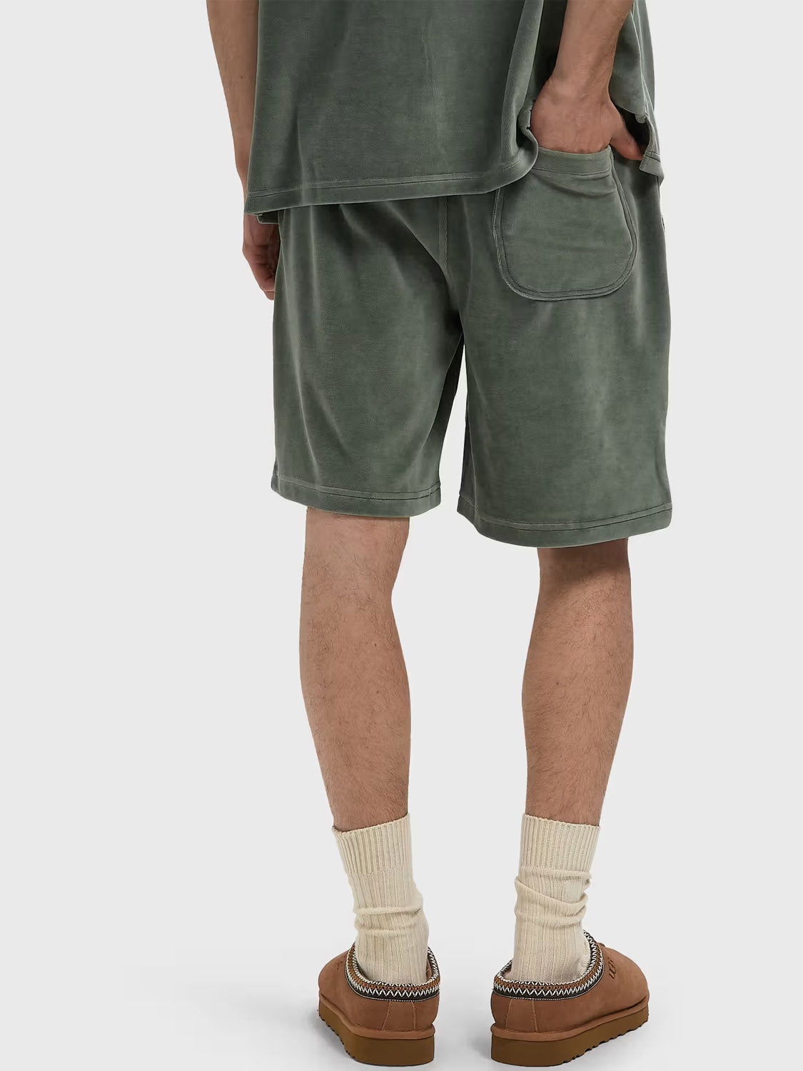 OAS -  Nicola Shorts - Velour Green
