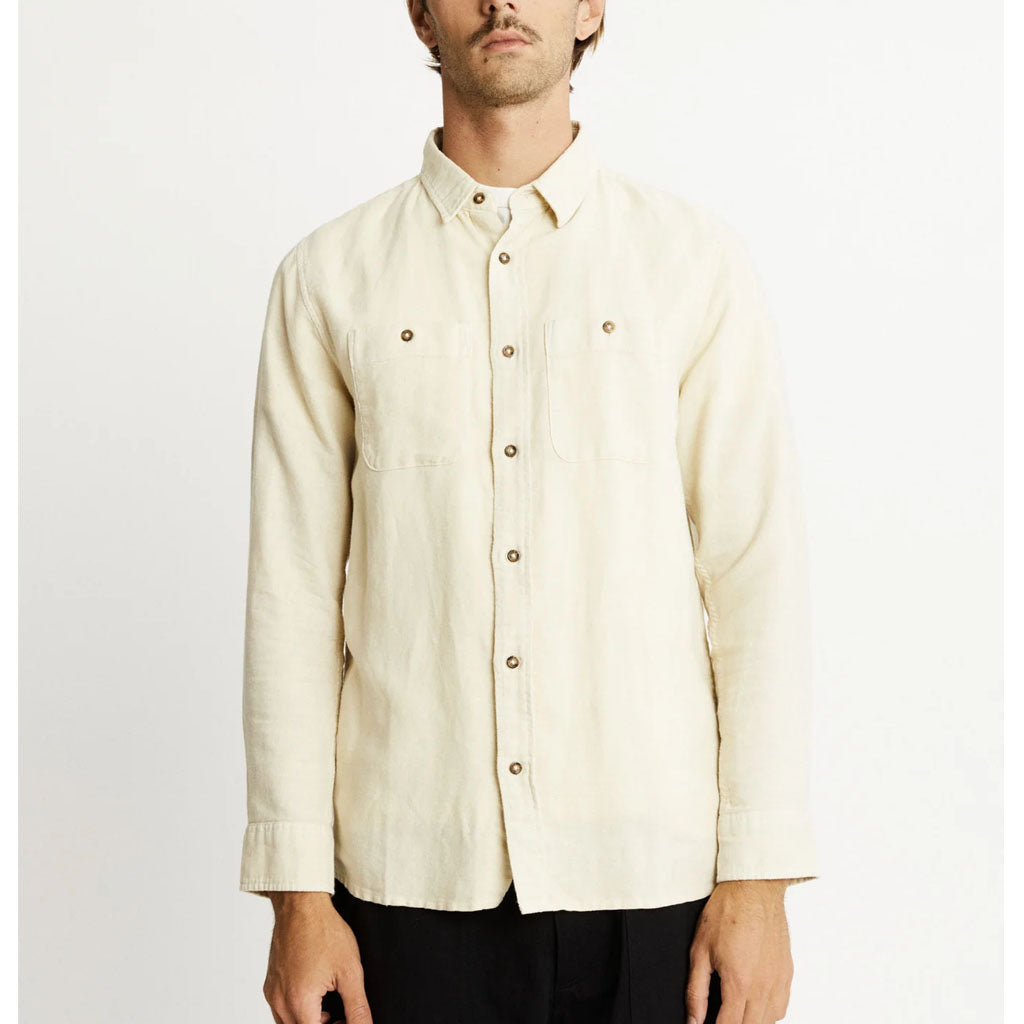Mr Simple Hemp Shirt - Natural - Collector Store
