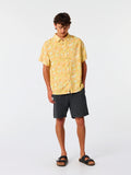 TCSS Hazed Floral Linen Shirt - Sunflower - Collector Store Sydney