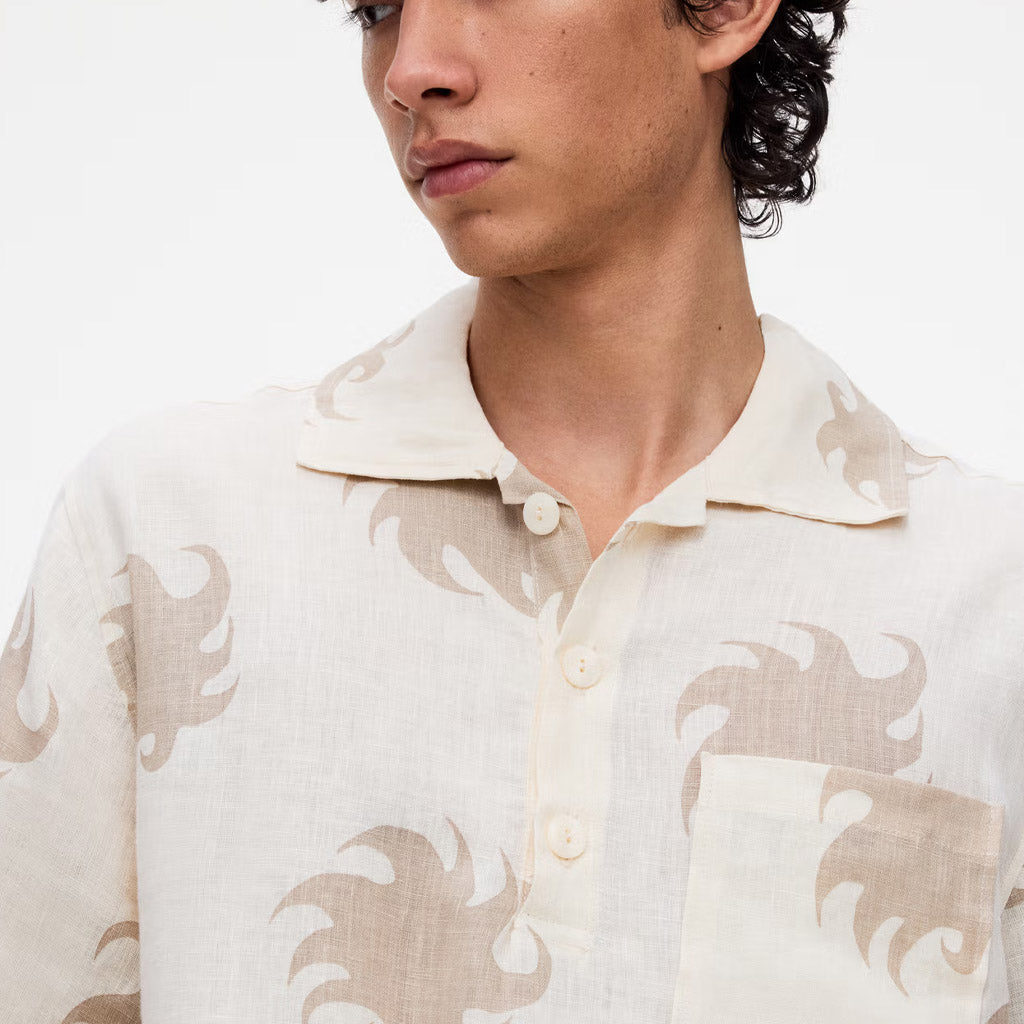 OAS Hazel Ember Girona Linen Shirt - Collector Store Sydney