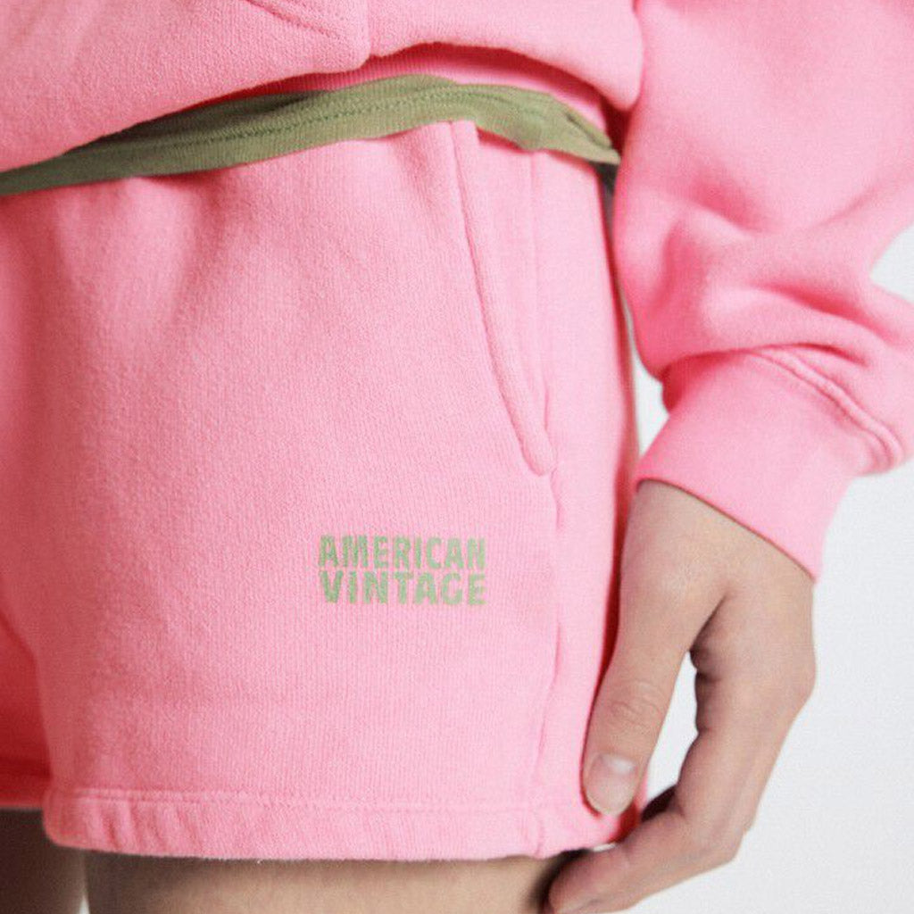 American Vintage - Izubird Shorts - Vintage Pink - Collector Store