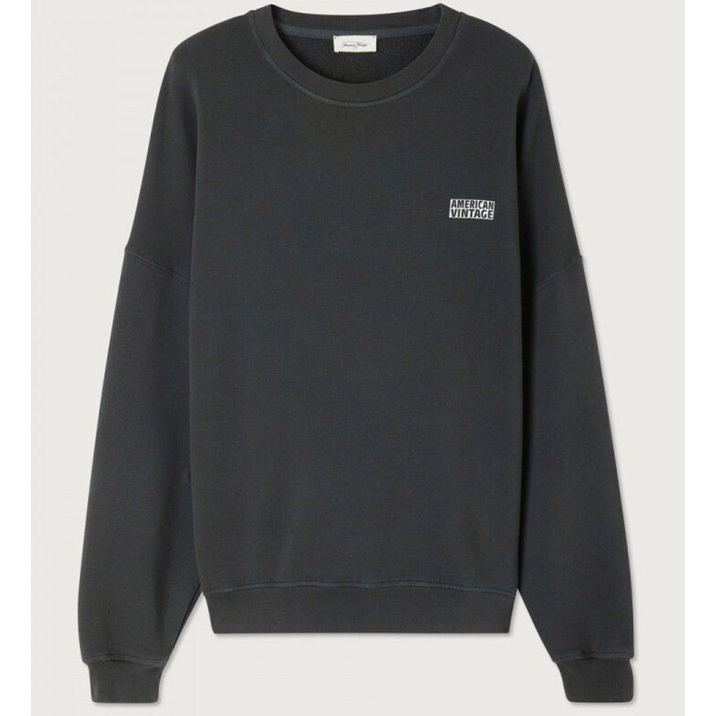 American Vintage Mens Sweatshirt - Izubird - Vintage Carbon - Collector Store Sydney