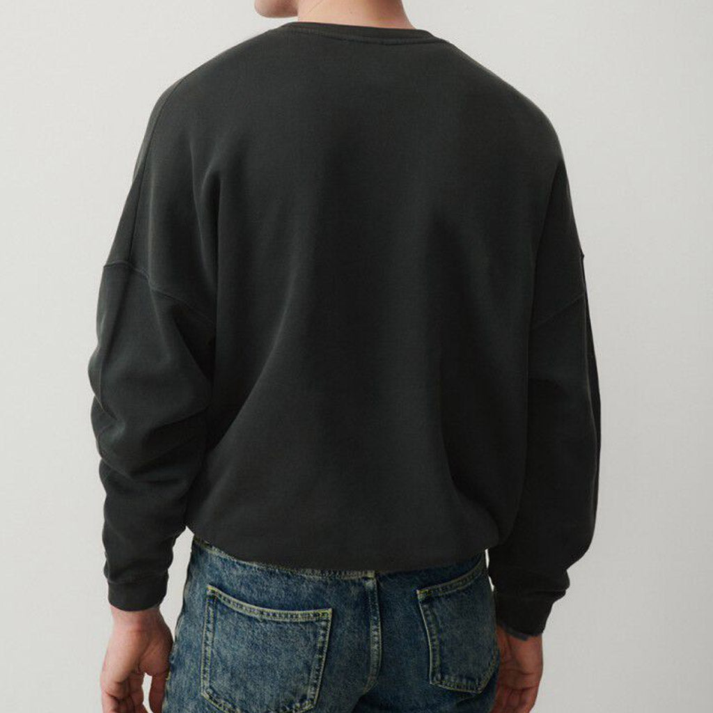 American Vintage Mens Sweatshirt - Izubird - Vintage Carbon - Collector Store Sydney