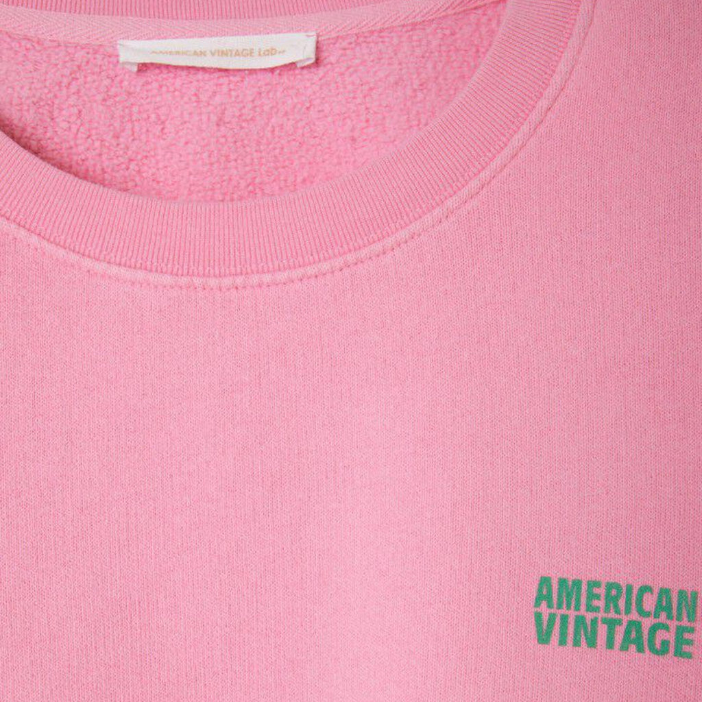 American Vintage Sweatshirt - Izubird - Vintage Pink - Collector Store Sydney
