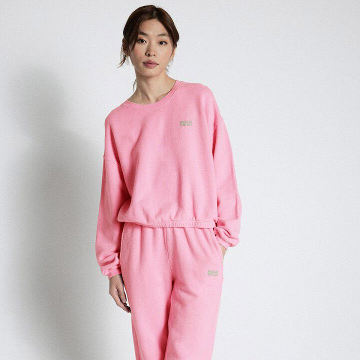 American Vintage Sweatshirt - Izubird - Vintage Pink - Collector Store Sydney
