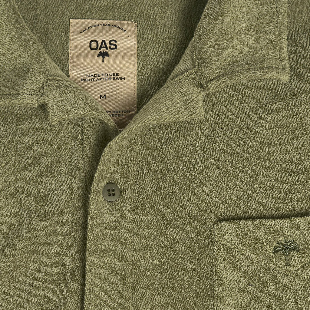 OAS Khaki Terry Camisa Shirt - Collector Store