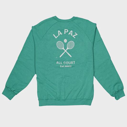 La Paz Sweatshirt -  CUNHA All Court Green - Collector Store