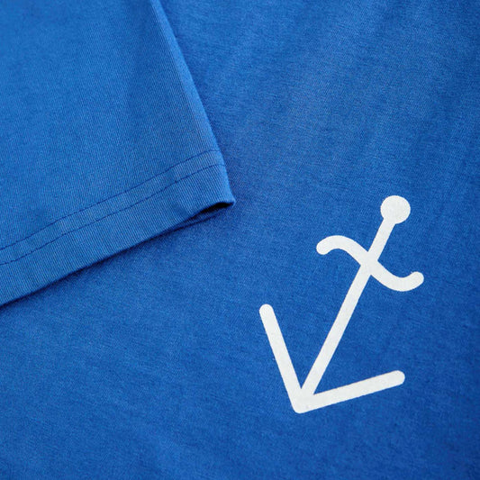 La Paz Tee Shirt - Vyes Blue | Off White
