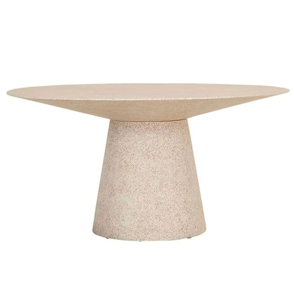 Livorno Outdoor Dining Table Warm Sand - Collector Store Sydney