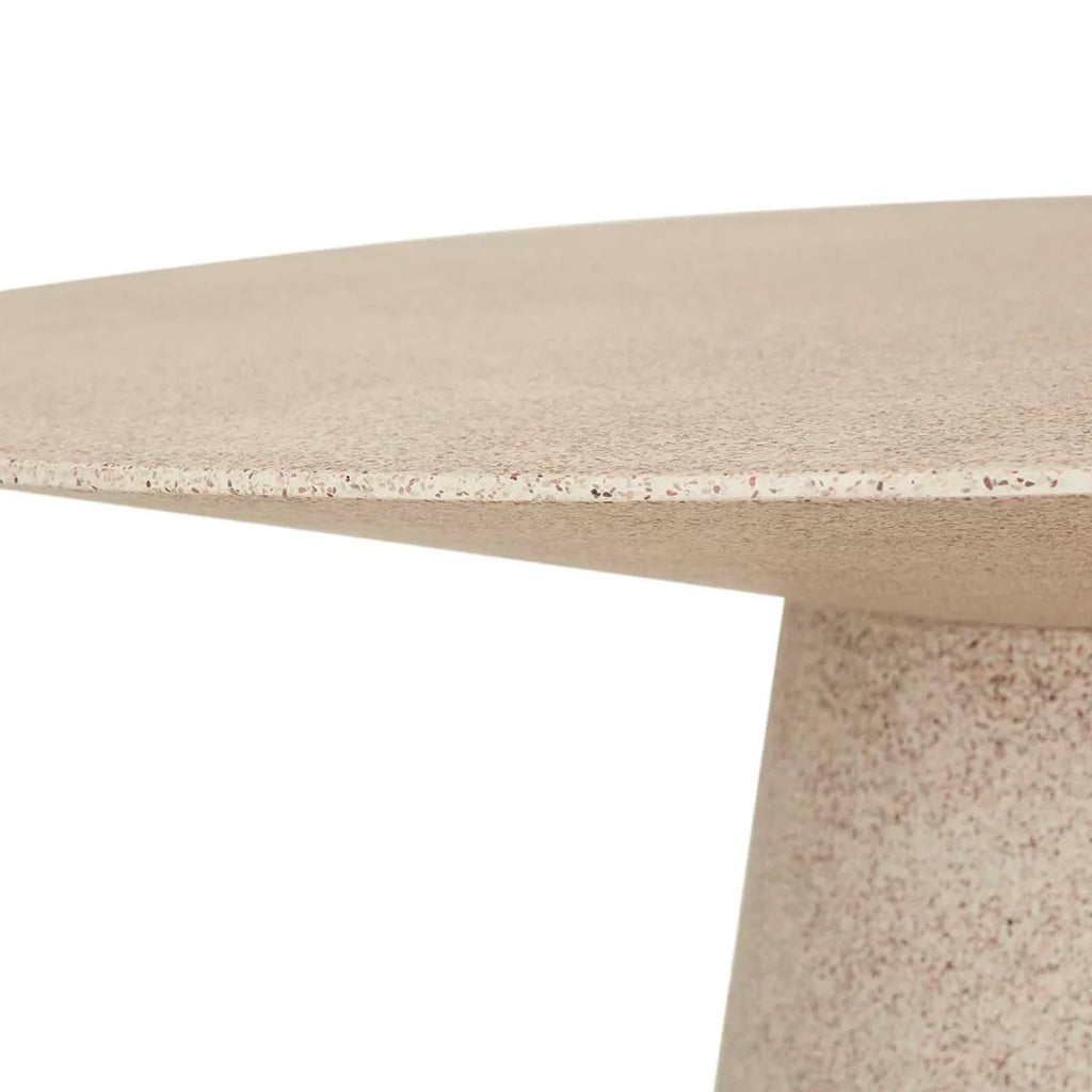 Livorno Outdoor Dining Table Warm Sand - Collector Store Sydney