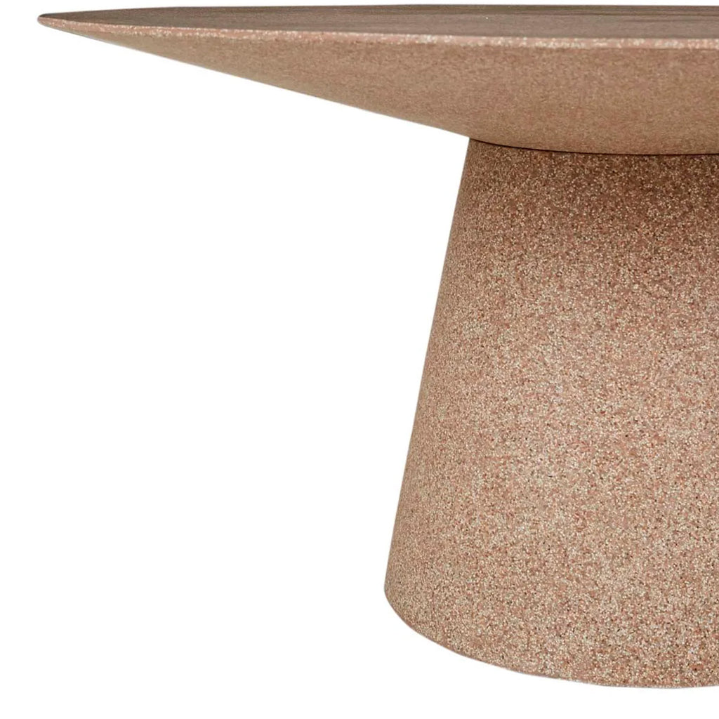 Livorno Outdoor Dining Table Terracotta Speckle - Collector Store Sydney