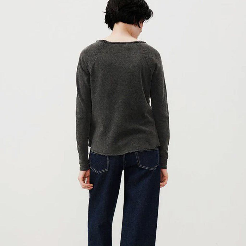American Vintage L/S Round Neck Tee - Sonoma - Vintage Black - Collector Store Sydney