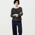 American Vintage L/S Round Neck Tee - Sonoma - Vintage Black - Collector Store Sydney