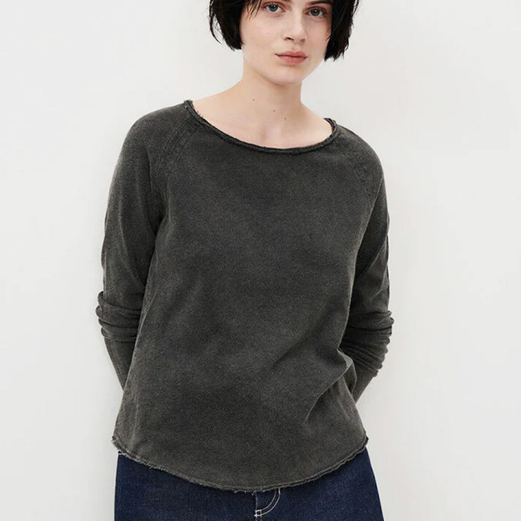 American Vintage L/S Round Neck Tee - Sonoma - Vintage Black - Collector Store Sydney