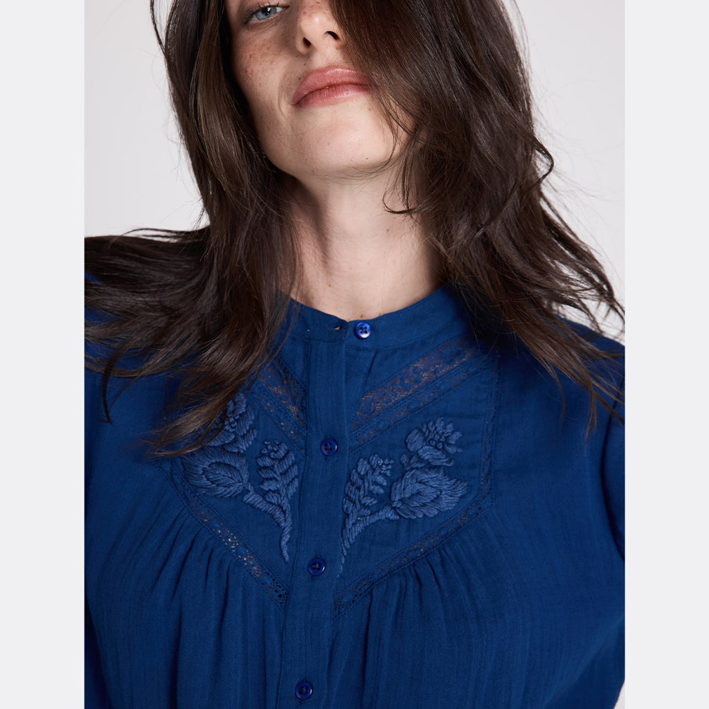 Louizon MODBIP Royal Blue Shirt - Collector Store Sydney