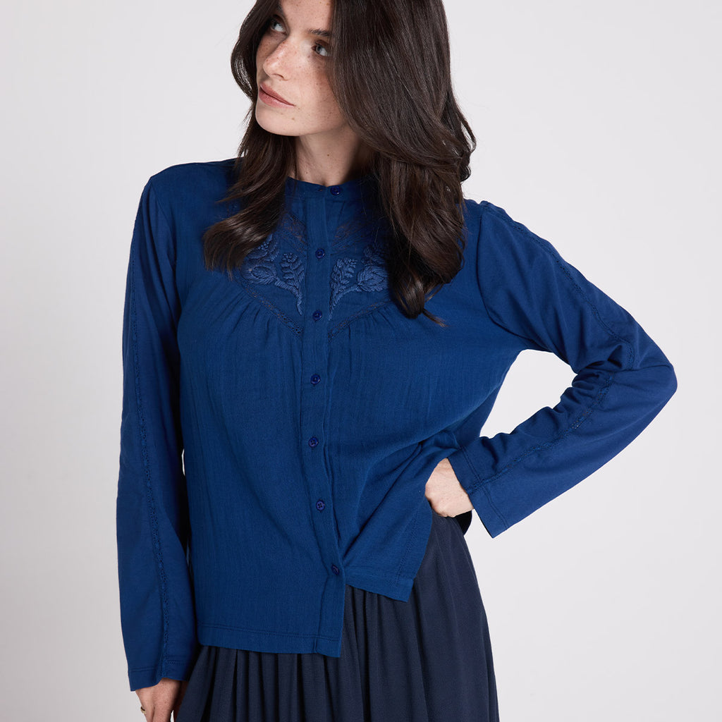 Louizon MODBIP Royal Blue Shirt - Collector Store Sydney