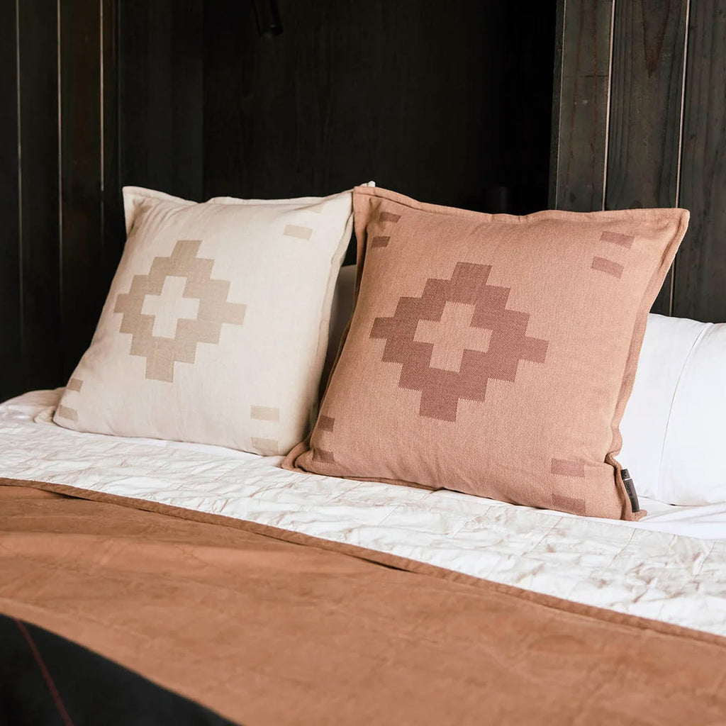 Pony Rider | Lodge Life Cushion | Toffee 60x60 - Collector Store Sydney