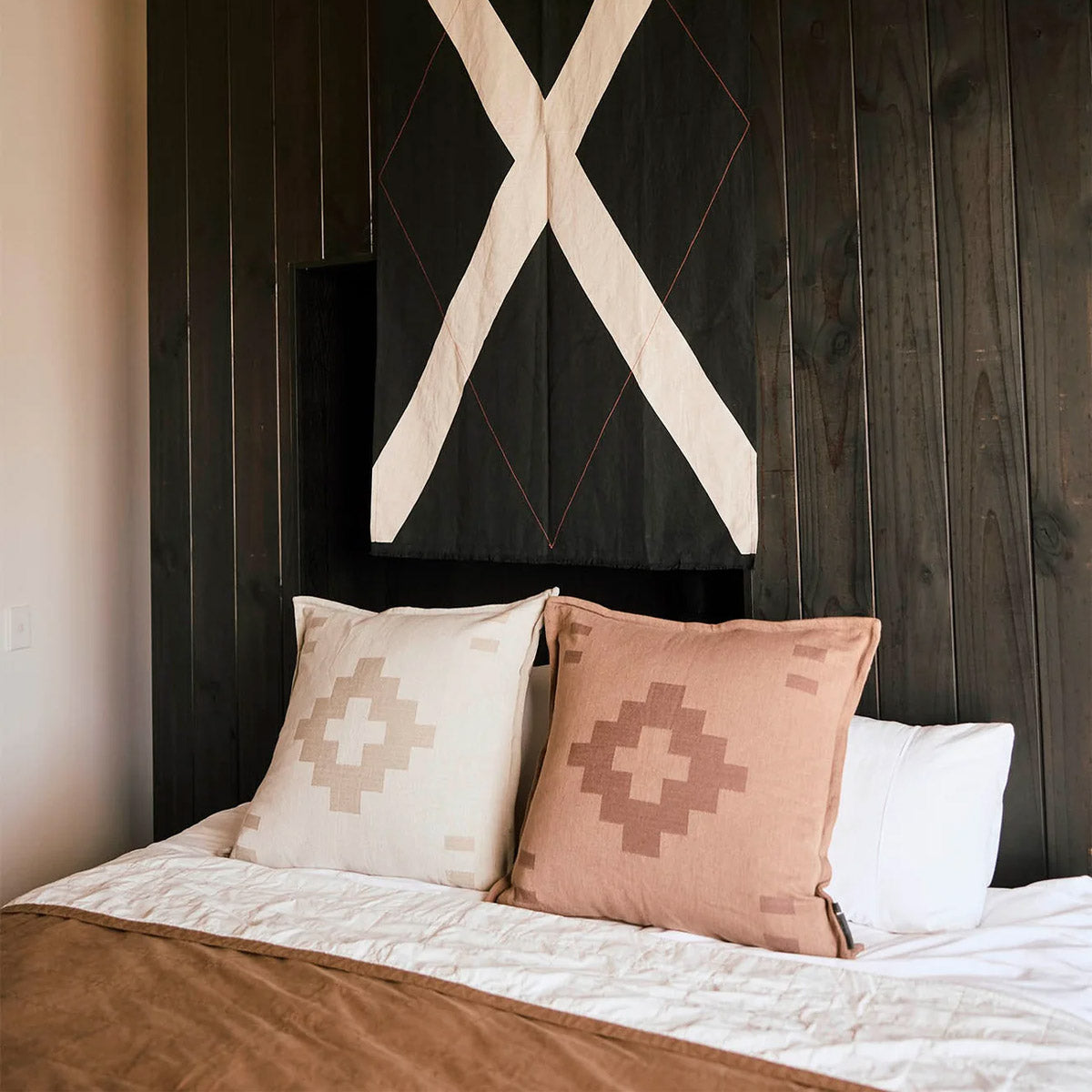 Pony Rider | Lodge Life Cushion | Oat 60x60 - Collector Store Sydney