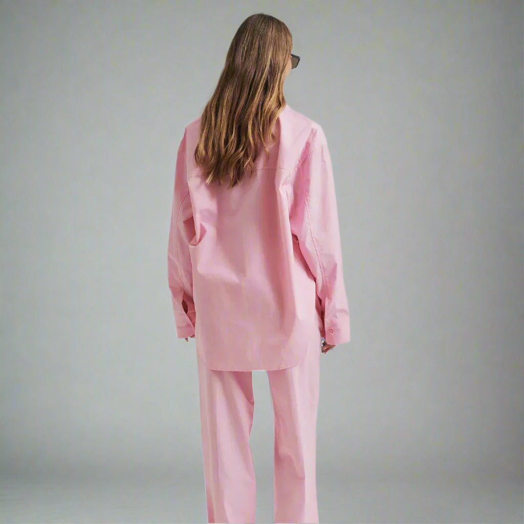 Second Female Cotton Shirt | Lucine - Pink Cosmos - Collector Store