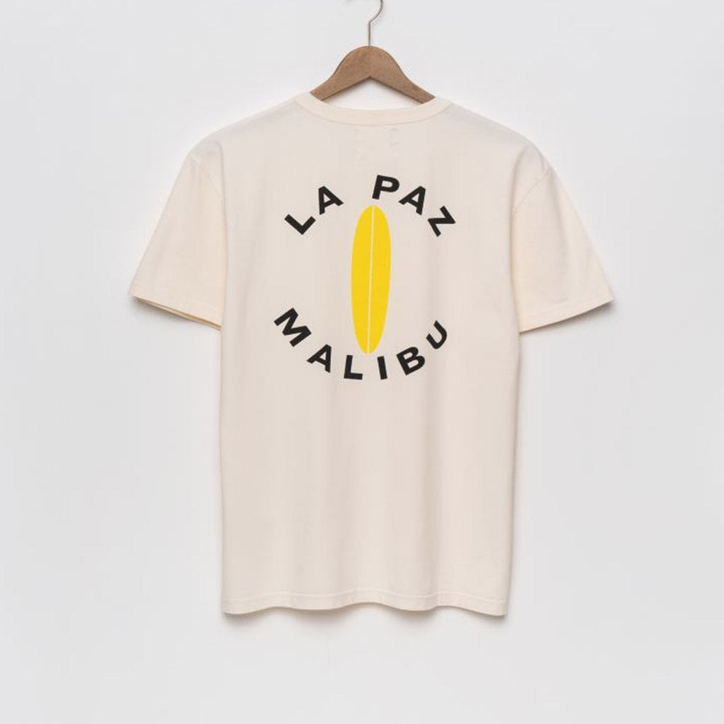 La Paz Tee shirt - GUERREIRO LA PAZ MALIBU ECRU - Collector Store