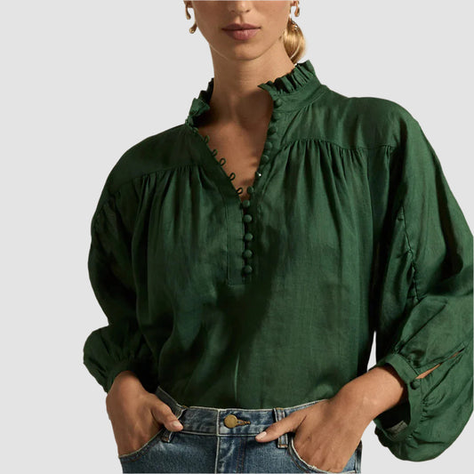 Zoe Kratzmann - Crescendo Top - Emerald - Collector Store