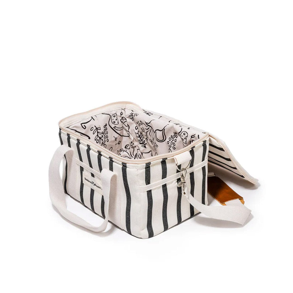 PREMIUM COOLER BAG - MONACO BLACK STRIPE - Collector Store
