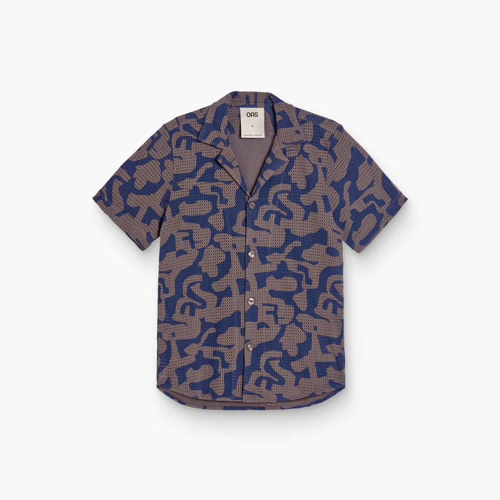 OAS Morel Puzzlotec Cuba Net Shirt - Collector Store Sydney