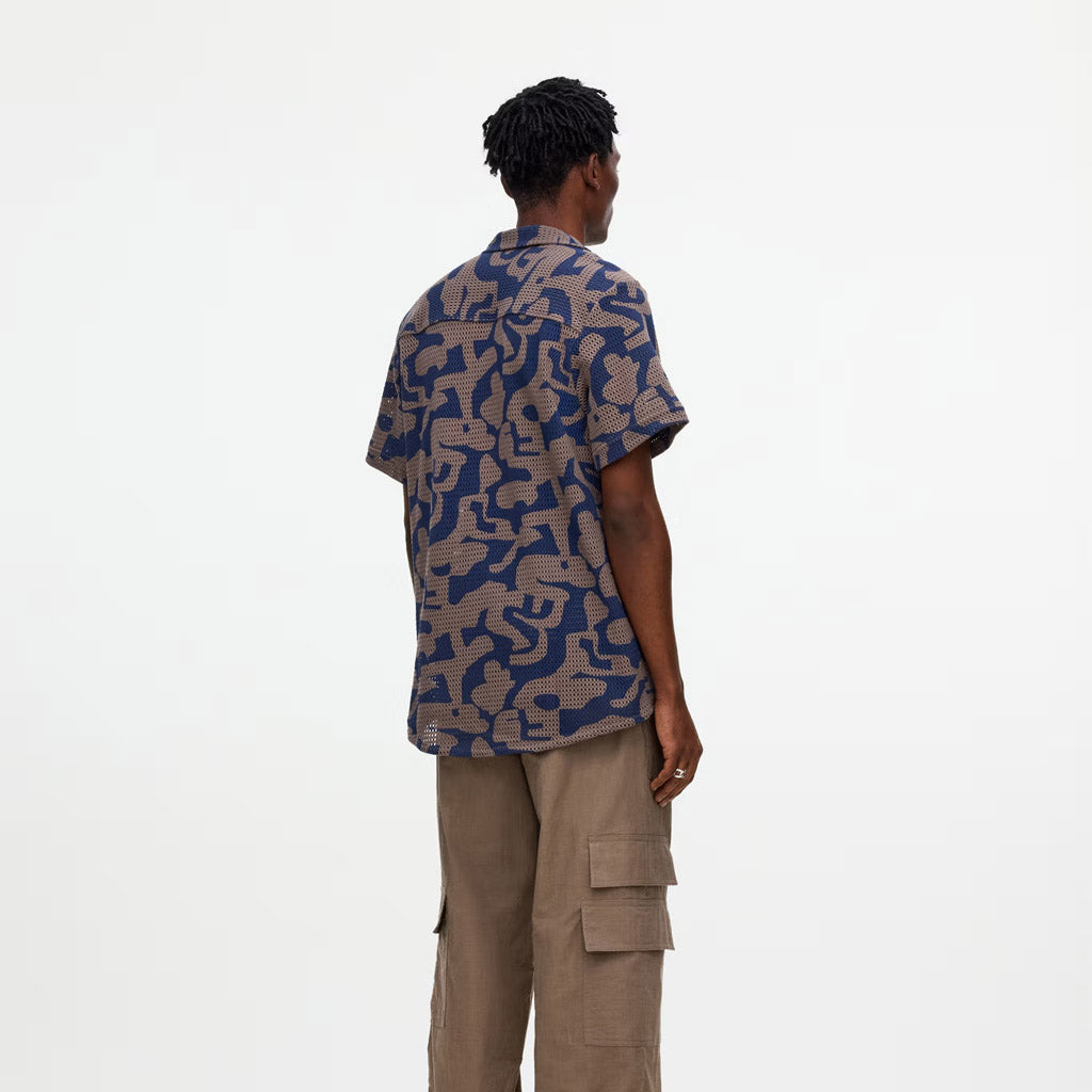 OAS Morel Puzzlotec Cuba Net Shirt - Collector Store Sydney